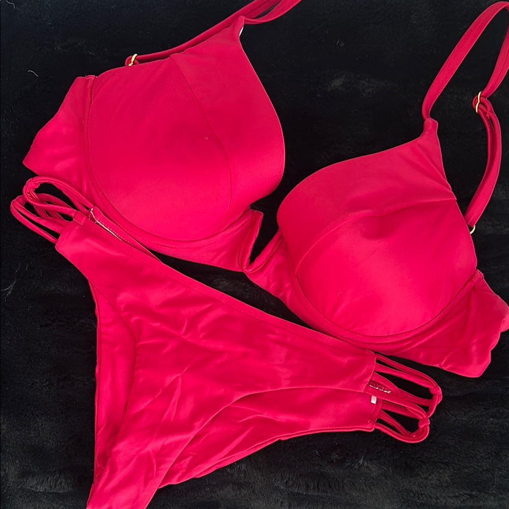 B Swim Red Bikini
